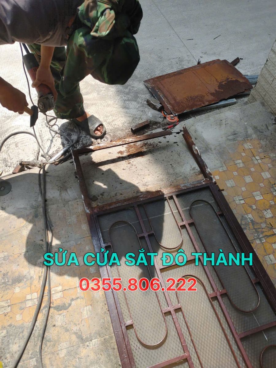 Sửa cửa sắt quận 5