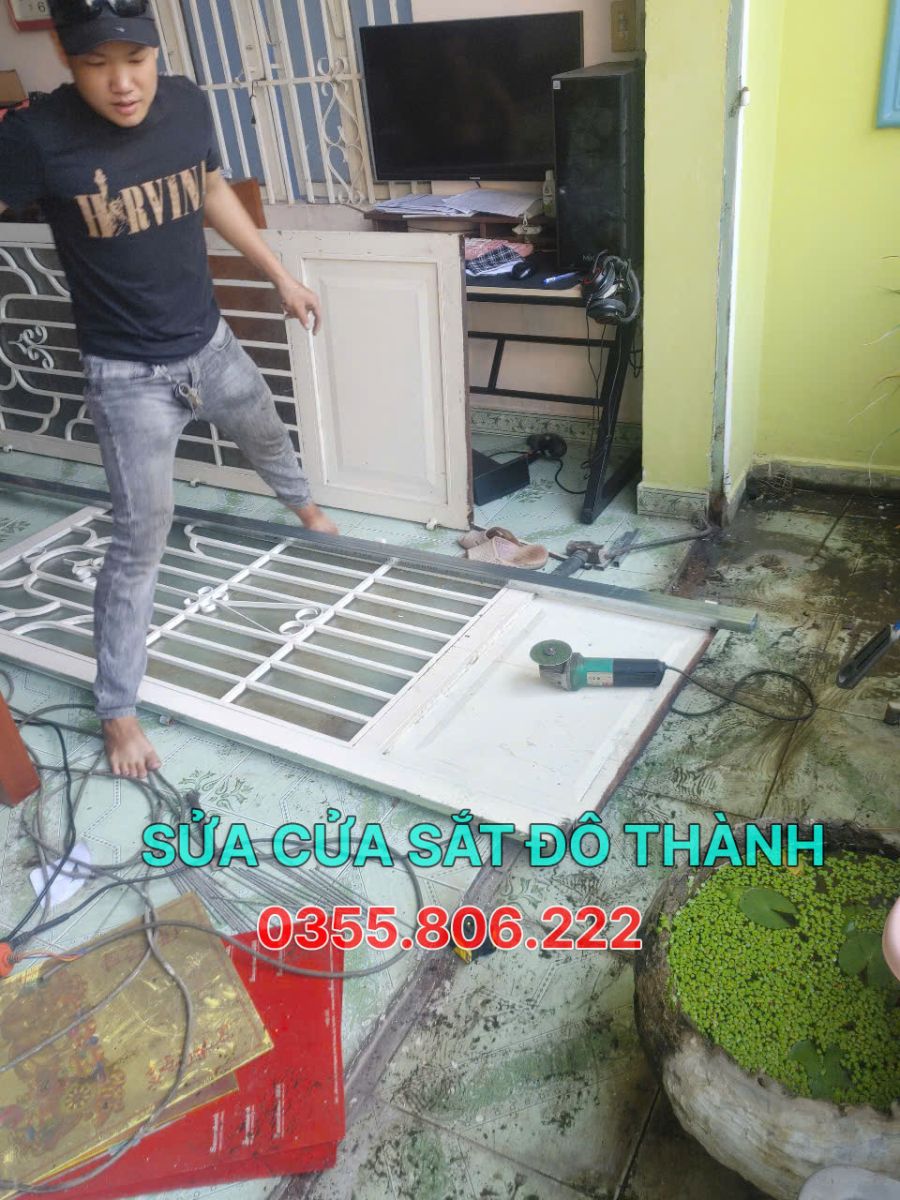 Sửa cửa sắt quận 5