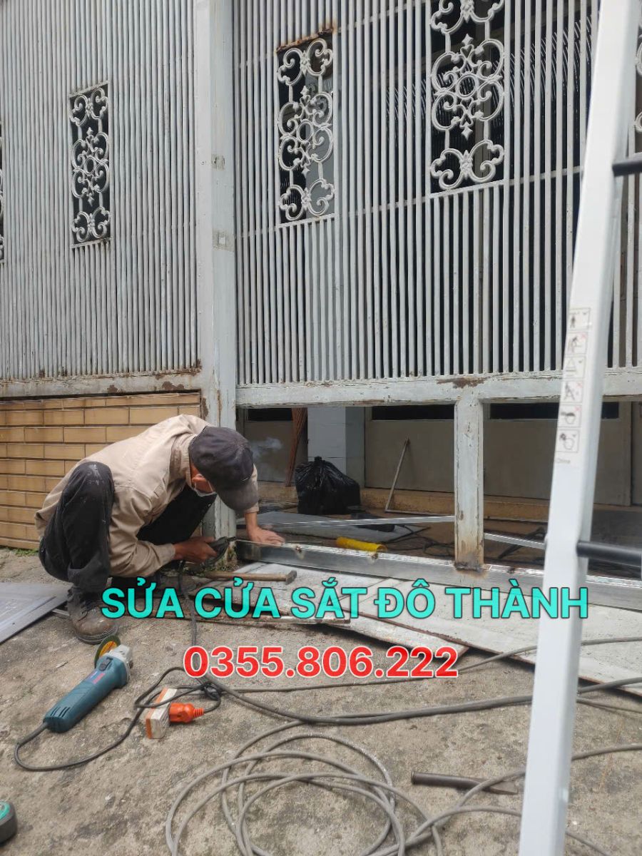 Sửa cửa sắt quận 5